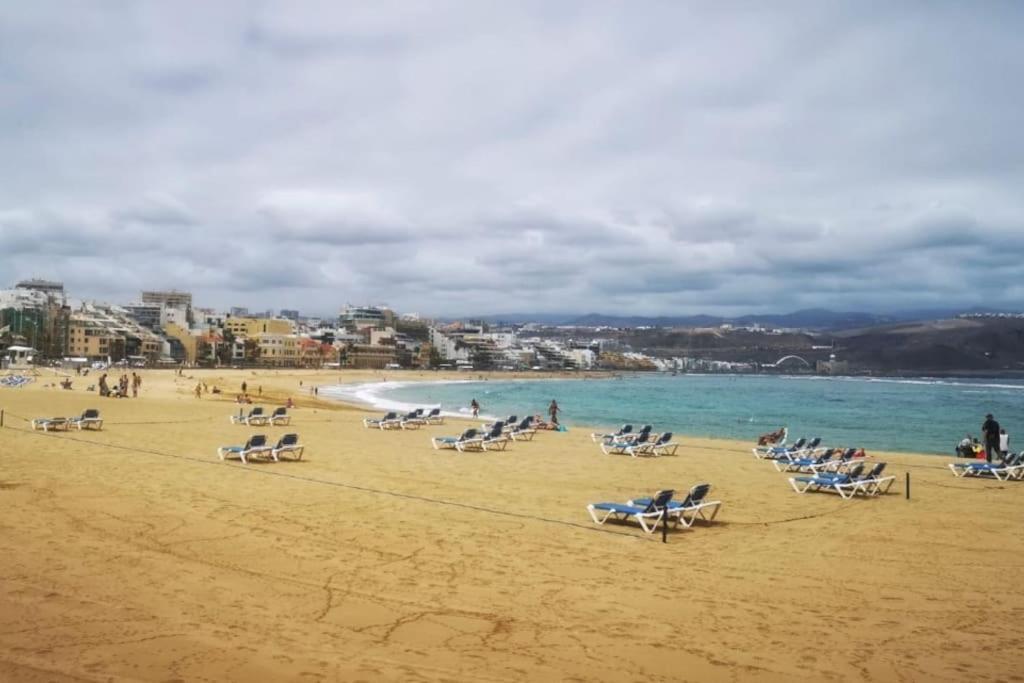 דירות לאס פאלמס דה גראן קנאריה Agua De Abril Las Canteras ¡En Un Minuto En El Mar! Ideal Descansar/Teletrabajar מראה חיצוני תמונה