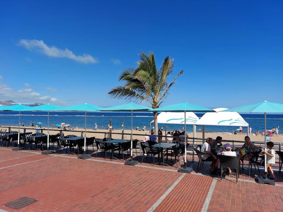 דירות לאס פאלמס דה גראן קנאריה Agua De Abril Las Canteras ¡En Un Minuto En El Mar! Ideal Descansar/Teletrabajar מראה חיצוני תמונה