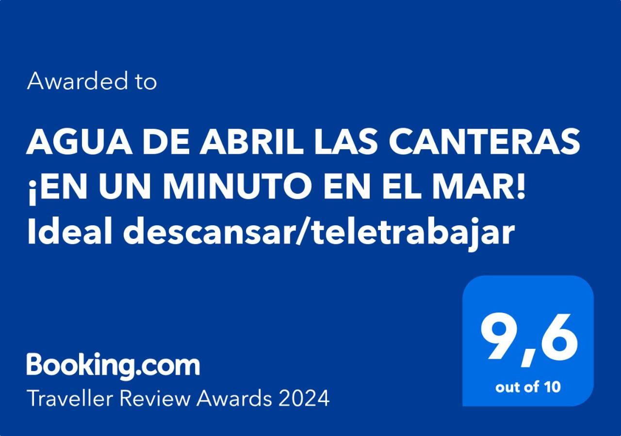 דירות לאס פאלמס דה גראן קנאריה Agua De Abril Las Canteras ¡En Un Minuto En El Mar! Ideal Descansar/Teletrabajar מראה חיצוני תמונה